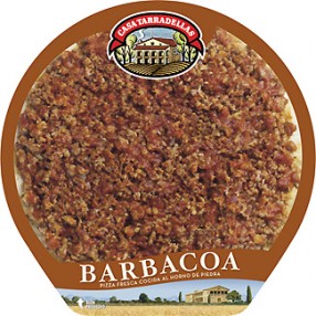 CASA TARRADELLAS Pizza barbacoa envase 400 grs